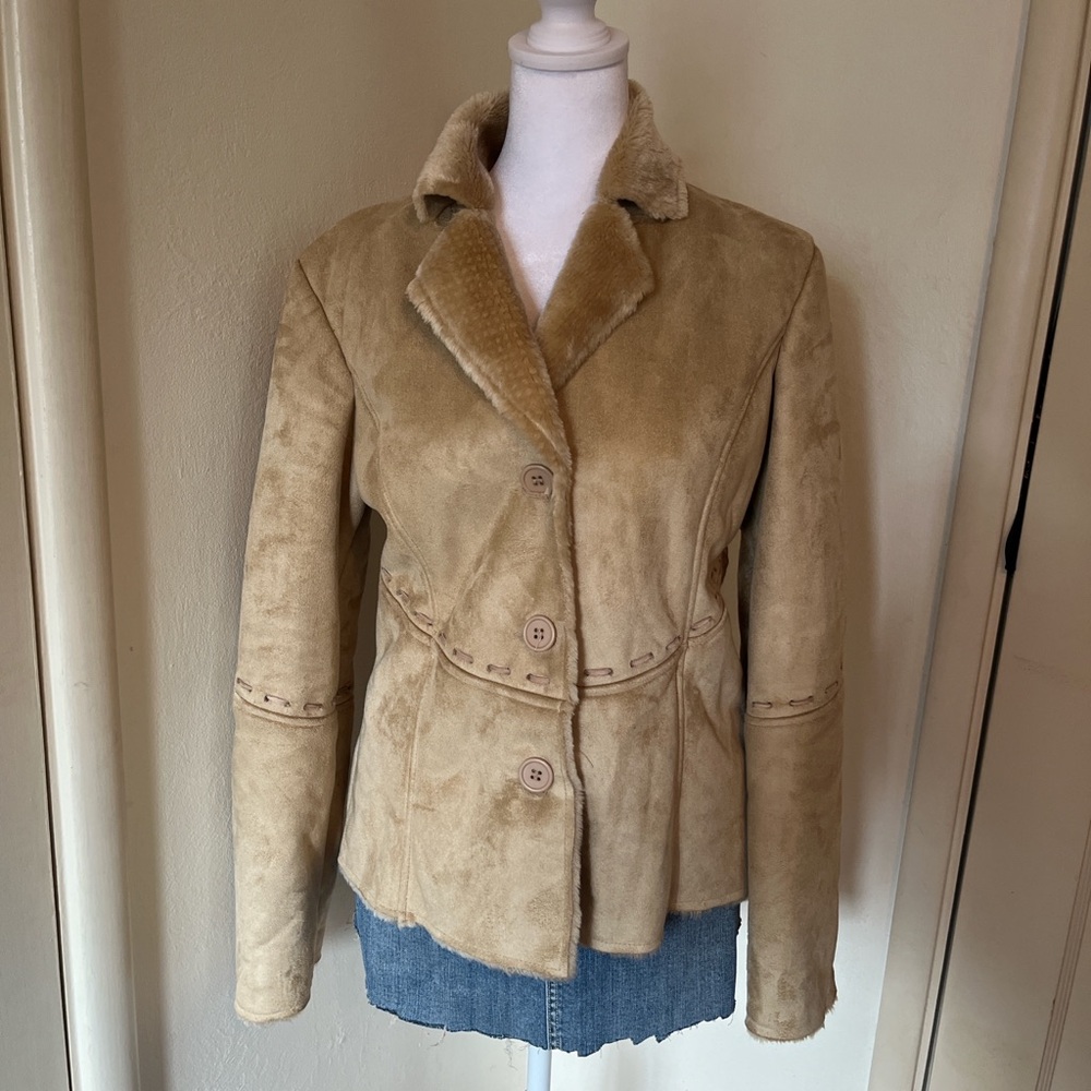 Forever 21 Tan Teddy Jacket